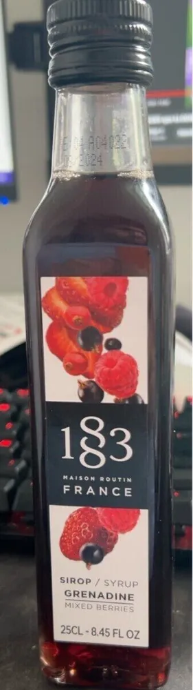 Sirop de grenadine