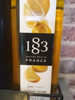 Sirop pêche blanche