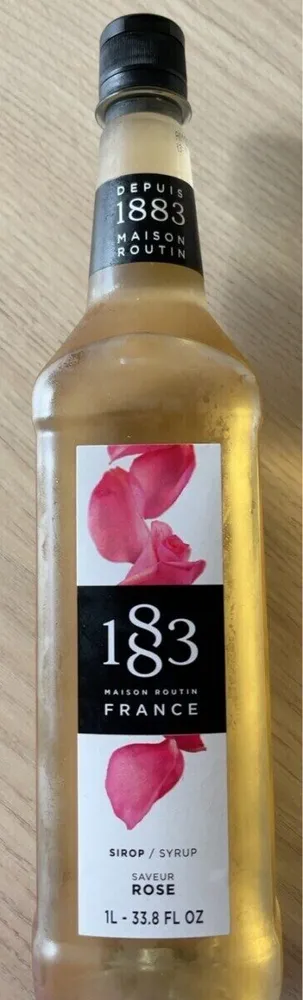 Sirop / Syrup Saveur Rose