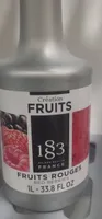 Préparation fruits rouges