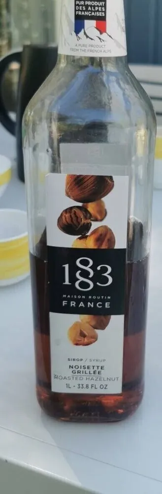 Sirop noisette grillée