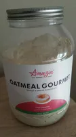 Oatmeal Gourmet Harina de avena Donut White chocolate