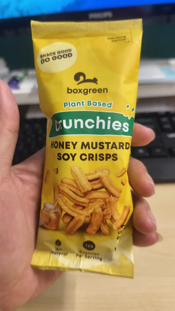 Honey Mustard Soy Crisps