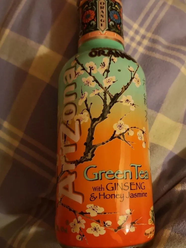 Arizona Mandarin Orange Green Tea W / Ginseng & Honey Jasmine