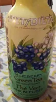 Thé vert aux bleuets