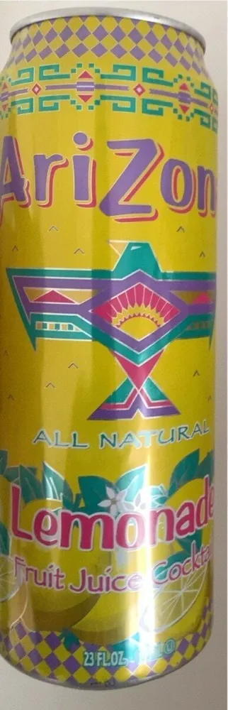 Arizona lemonade fruit juice cocktail