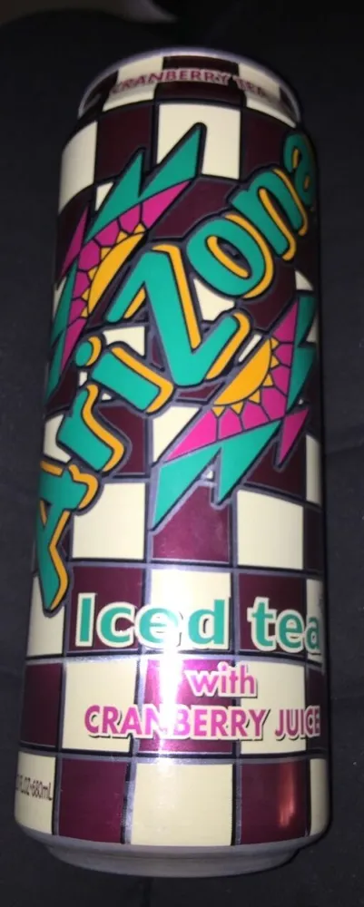 Iced Tea with Cranberry Juice