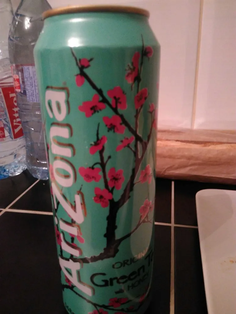Original green tea with honey