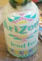 Iced tea lemon flavor