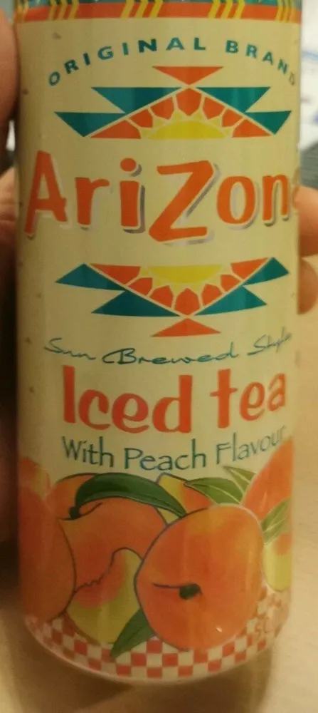 iced tea peach flavour