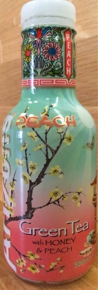 Thé vert au miel et à la pêche