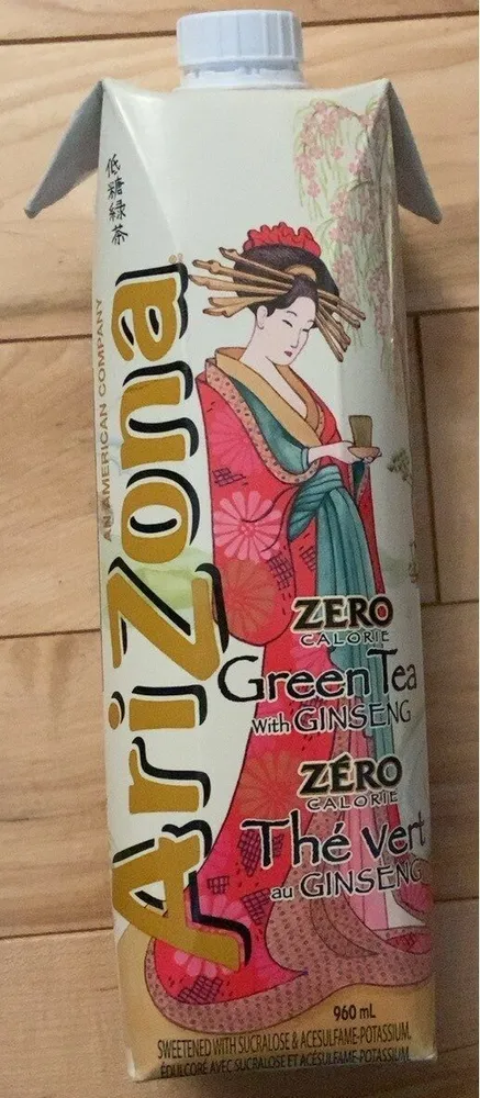 Green Tea with Ginseng 0 Calories
