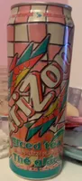 Iced tea whith peach flavour