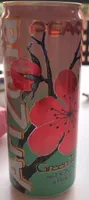 Arizona green tea peach