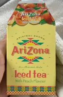 Iced tea peach flavour