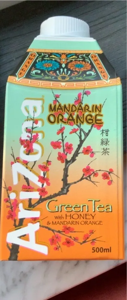 Green Tea with Honey & Mandarin orange