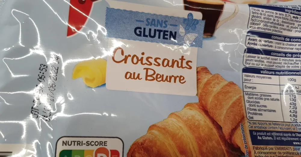 Croissant au beurre