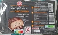 pain façon campagne sans gluten