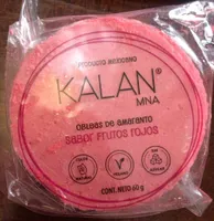 Obleas de amaranto sabor Frutos Rojos