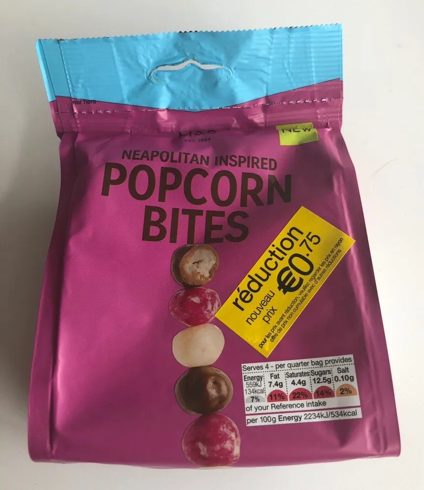 Popcorn bites