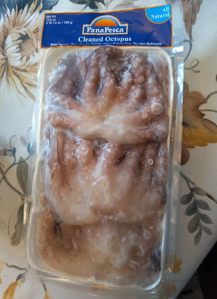 Cleaned Octopus