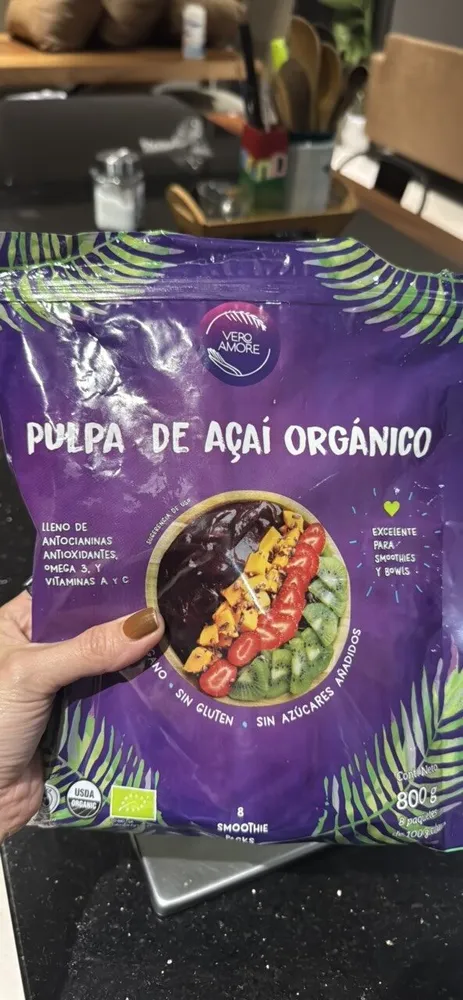 Pulpa de Açaí Orgánico