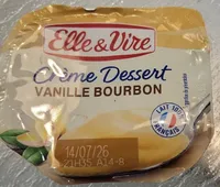 Creme dessert vanille bourbon