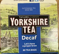 Yorkshire Tea Decaf 80 Tea Bags