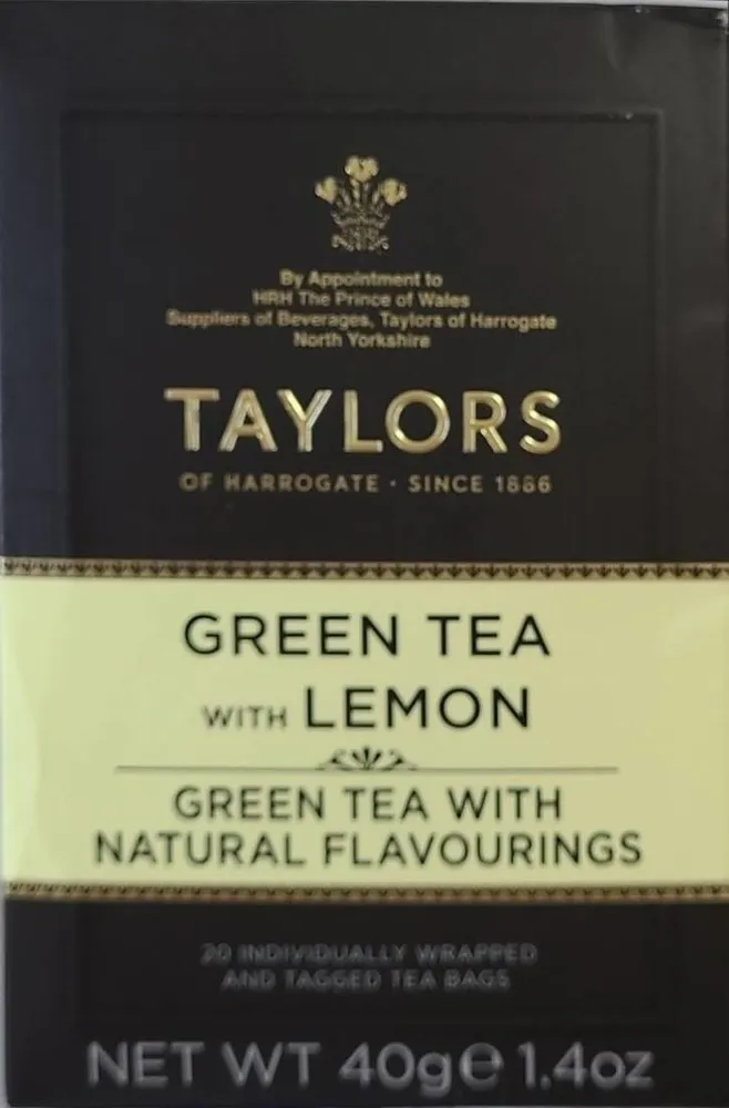 Green tea with lemon