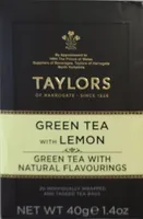 Green tea with lemon