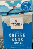 Decaffe coffee bags