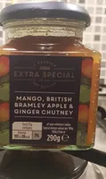 Asda Mango, British Bramley Apple & Ginger Chutney