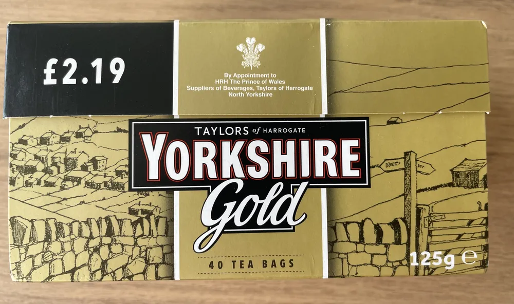 Yorkshire Gold 40 Tea Bags