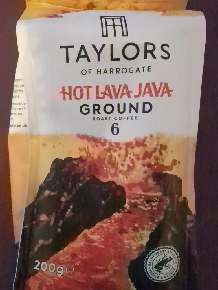 Hot Lava Java ground roast coffee