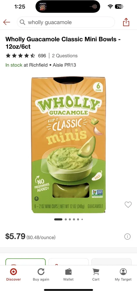 Classic Minis Guacamole