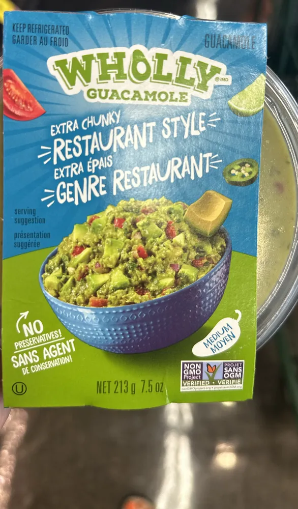 Extra chunky restaurant style guacamole