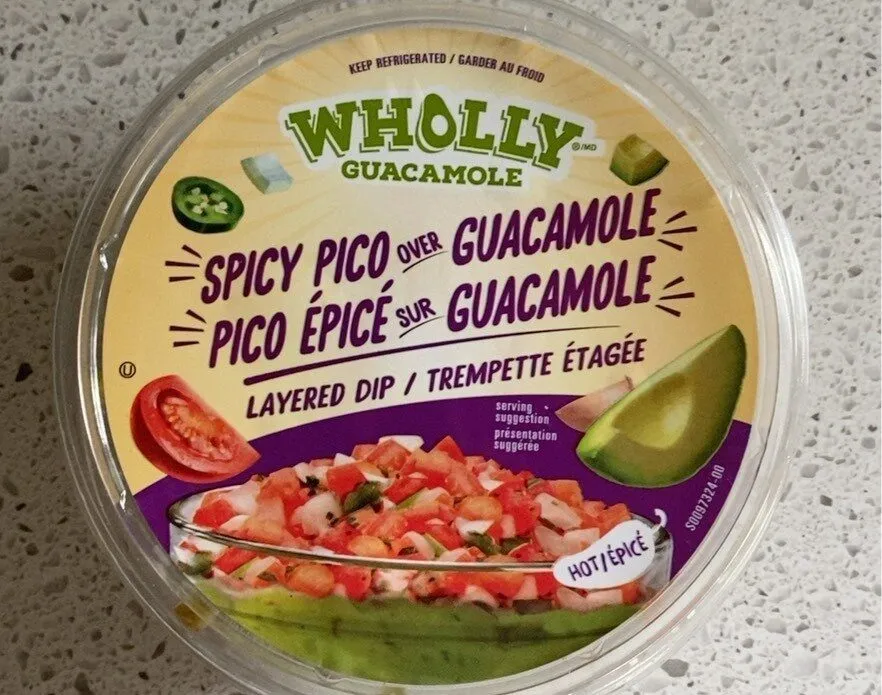Pico épicé sur guacamole