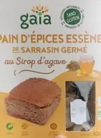Pain d'épice essene de sarrasin germé