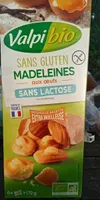 Madeleines aux oeufs sans gluten sans lactose