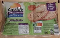 Campagnard Sans gluten et sans lactose