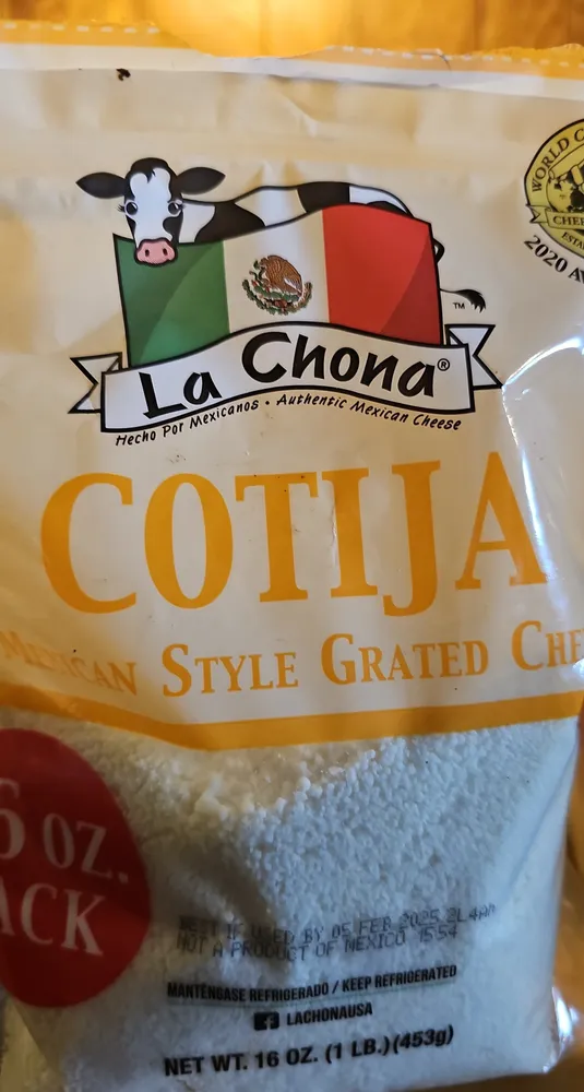 Cotija Mexican Style Grated Cheese