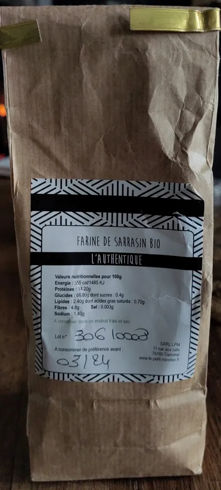 Farine de sarrasin bio