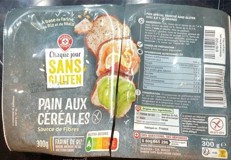 Pain aux céréales