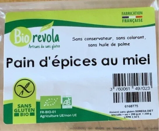 Pain d’epices au miel
