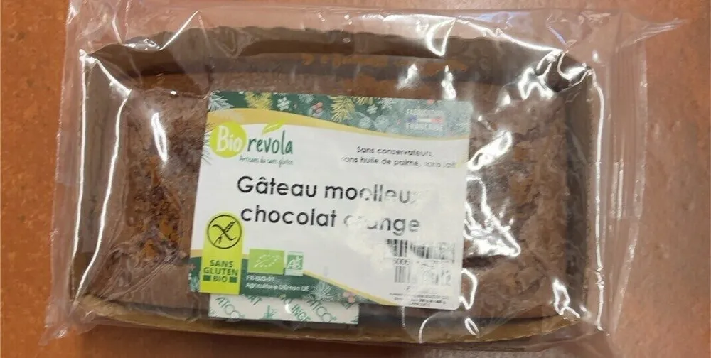 Gâteau moelleux chocolat orange