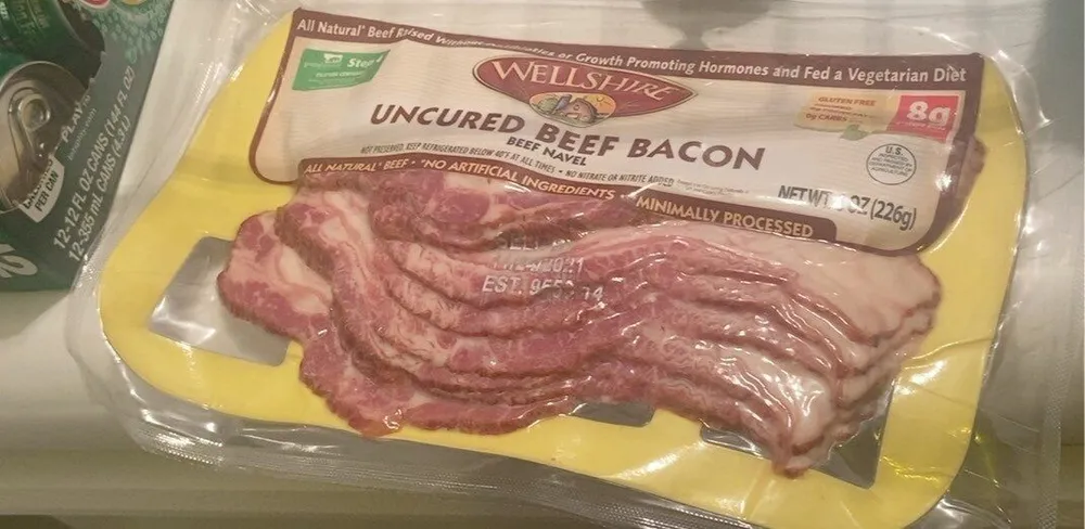 Smoked Uncured Beef Bacon