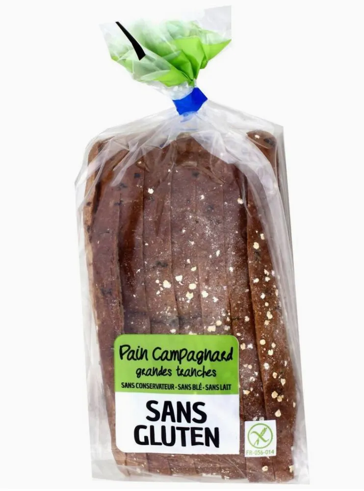 pain  campagnard grandes tranches