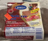 Whole rye bread