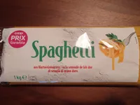 Spaghetti à la semoule de blé dur
