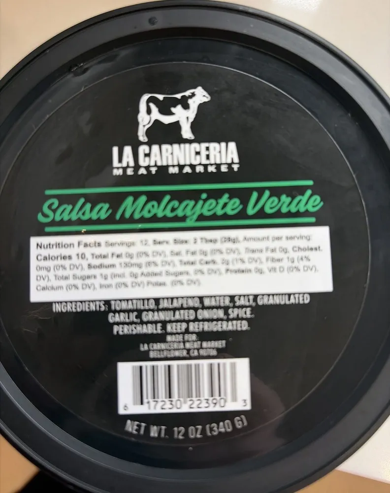 Salsa Molcajete Verde
